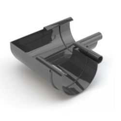 GAMRAT PCV Narożnik wewnętrzny 100mm - GRAFIT